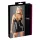 Cottelli - Rochie sexy scurtă cu șnur - negru lucios - M