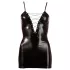 Cottelli - Rochie sexy scurtă cu șnur - negru lucios - M