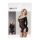 NO:XQSE - Body transparent cu mâneci lungi - negru (S-L)