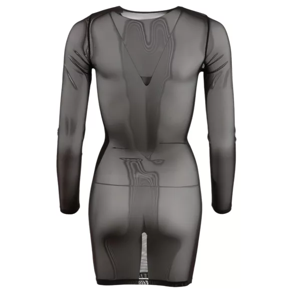 Cottelli - rochie transparentă - negru