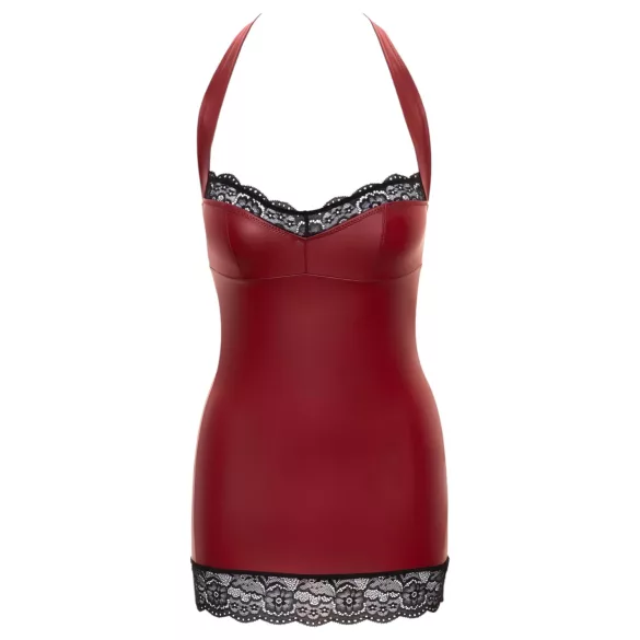 Cottelli - rochie mini lucioasă (roșie) - M