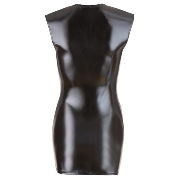 Cottelli - rochie mini fără mâneci - lucioasă - neagră