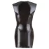 Cottelli - rochie mini fără mâneci - lucioasă - neagră - M