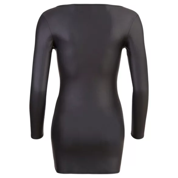 Cottelli - rochie sexy petrecere - cu fermoar cu strasuri - negru - L