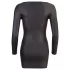 Cottelli - rochie sexy petrecere - cu fermoar cu strasuri - negru - XL