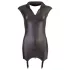 Cottelli - Party time - rochie cu portjartier (negru) - L