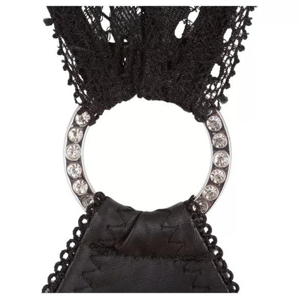 Abierta Fina - rochie mini sexy - aspect strălucitor - negru - M