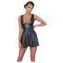 Cottelli - rochie plisată cu curea (negru) - XL
