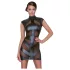 Cottelli - rochie mulată lucioasă - negru