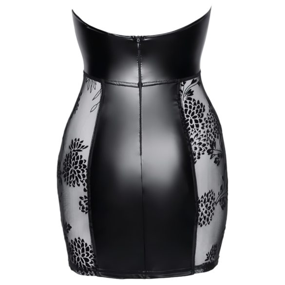 Noir - Rochie mini corset (neagră)