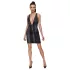 Cottelli Party - rochie cu model piele de șarpe (negru) - M