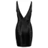 Cottelli Party - rochie cu model piele de șarpe (negru) - M