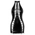 Noir - rochie mini specială cu șireturi (neagră)