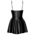 Noir Libido - rochie mini mată - negru - M