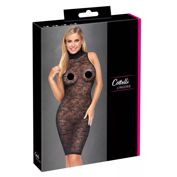 Cottelli - rochie din dantelă până la genunchi (negru) - L