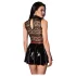Cottelli - rochie mini din dantelă tip corset (negru) - M