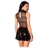 Cottelli - rochie mini din dantelă tip corset (negru) - M