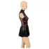 Cottelli - rochie mini din dantelă tip corset (negru) - M