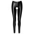 Noir - leggings deschis, lucios (negru)