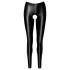 Noir - leggings deschis, lucios (negru) - M