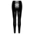Noir - pantaloni lungi lucioși (negru) - M