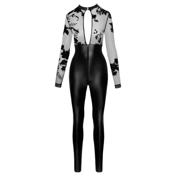 Noir - salopetă cu dantelă (negru)