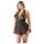 Cottelli Plus Size - babydoll dantelat lejer (negru) - 4XL