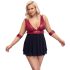 Cottelli Bondage Plus Size - babydoll (roșu) - 3XL