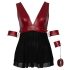 Cottelli Bondage Plus Size - babydoll (roșu) - 3XL