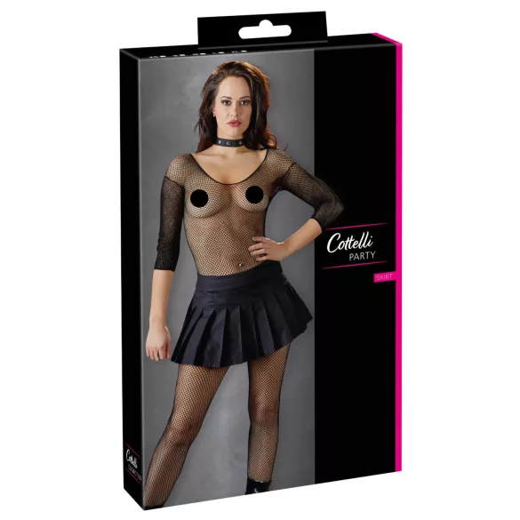 Cottelli - Fustă mini plisată - negru - L