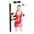 Rochie mini lac roșie cu șiret Black Level - L