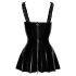 Noir - rochie mini cu volane (neagră) - M