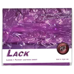 Lakkmed - cearșaf impermeabil pat - 200x220 cm - mov