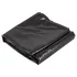 LakkHaus - cearceaf pat impermeabil super soft 200x230cm negru