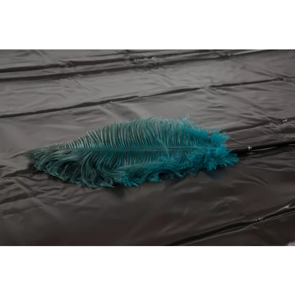 LakkHaus - cearceaf pat impermeabil super soft 200x230cm negru