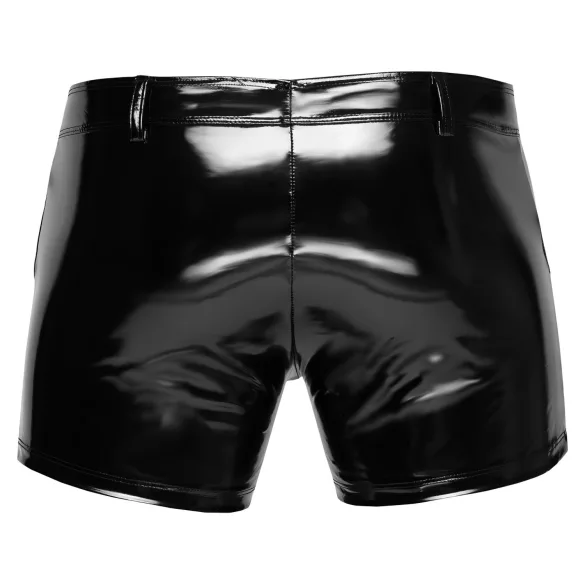 Black Level - short bărbătesc latex cu buzunare laterale - negru - L