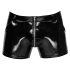 Black Level - pantaloni scurți lăcuiți cu buzunare laterale (negru) - 2XL