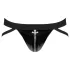 Black Level - jockstrap cu fermoar - negru