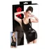 Rochie mini fără mâneci Late X (neagră) - XL