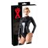 LATEX - body dama cu mânecă lungă (negru)