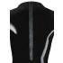 LATEX - body dama cu mânecă lungă (negru)