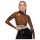 LATEX - top din latex transparent (transparent-negru) - S-L