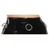 LATEX - fustă midi din latex (negru) - 2XL