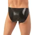 LATEX - slip bărbătesc - latex negru - mărime S-L