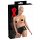 LATEX - chilot cu prezervativ feminin (negru) - L