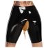 Latex - Chilot colector din latex cu deschidere pentru drenaj (negru)