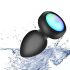 Mrow - Vibrator Anal Iluminat cu Radio (Negru)