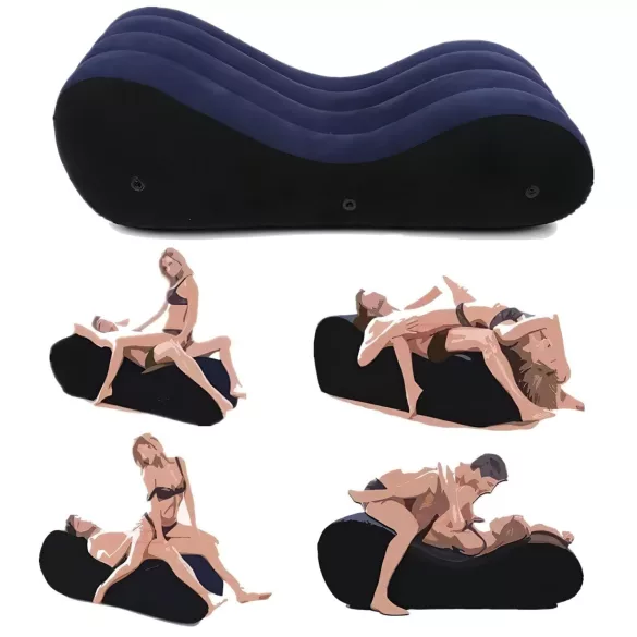 Magic Pillow - Canapea sexuală gonflabilă - mare albastru