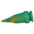 OgazR Octopuss - dildo cu tentacule - 21 cm (verde-galben)