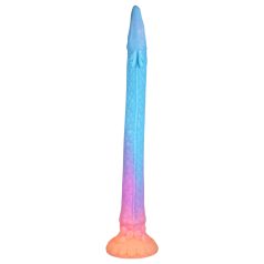   OgazR XXL Eel - dildo anal fosforescent XXL - silicon - 47 cm - roz